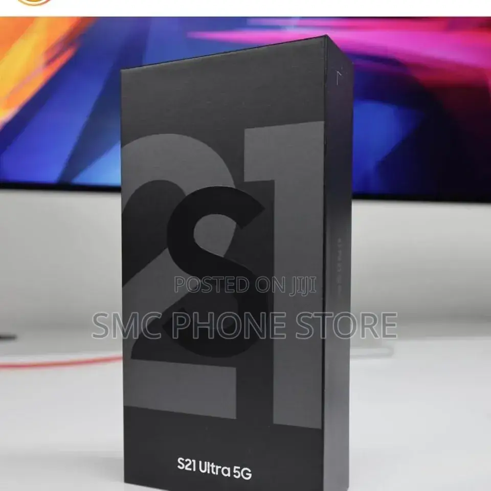 New Samsung Galaxy S21 Ultra 5G 128 GB Black