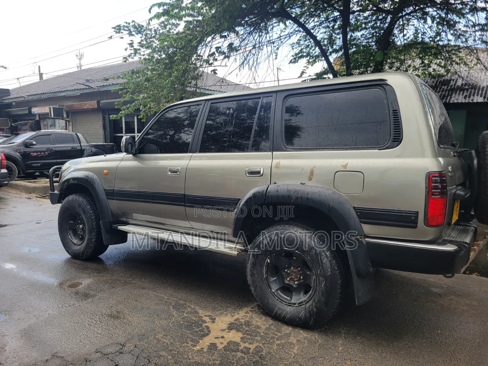 Toyota Land Cruiser 1998 Gray