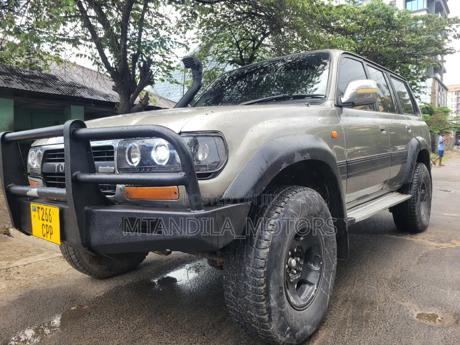 Toyota Land Cruiser 1998 Gray