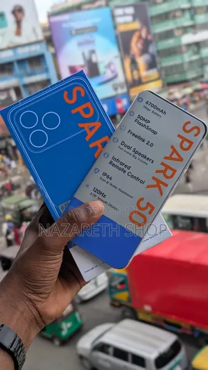 New Tecno Spark 50 128 GB Gray