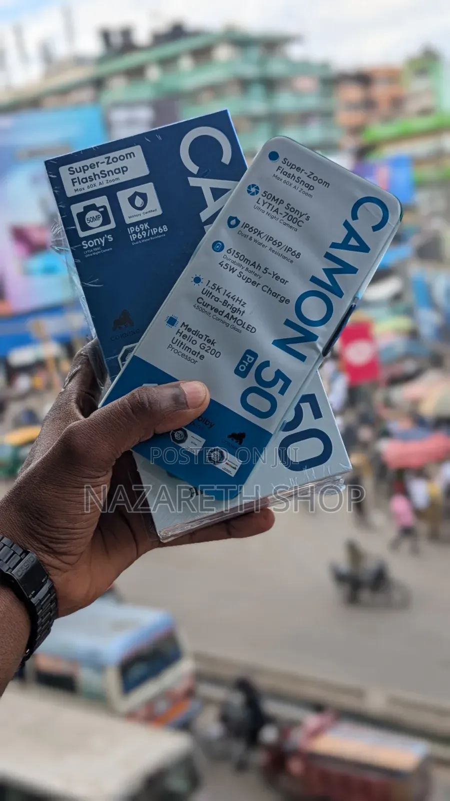 New Tecno Camon 50 Pro 256 GB