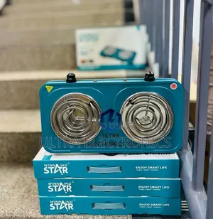 Winning Star Hot Plates.* *Power: 1000+1000 Watts.*