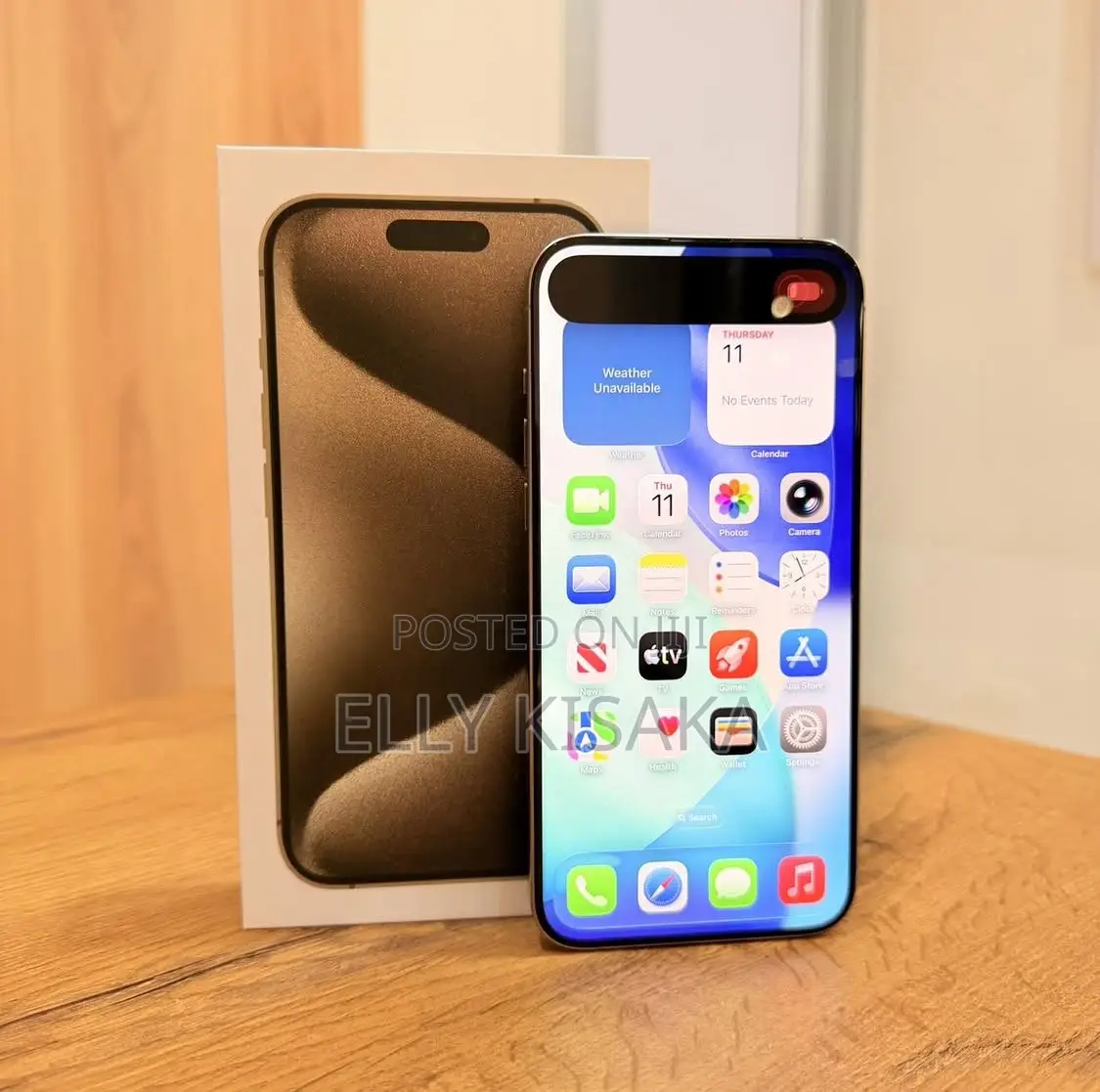 New Apple iPhone 15 Pro Max 256 GB Silver