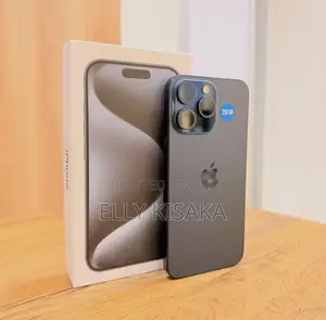 New Apple iPhone 15 Pro Max 256 GB Black