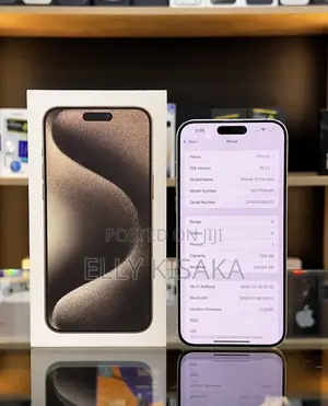New Apple iPhone 15 Pro Max 256 GB Gray