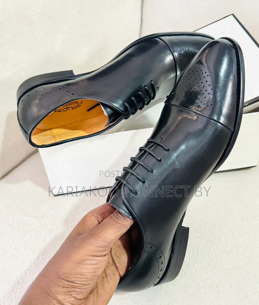Premium Men's Leather Oxford Shoes