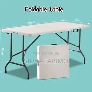 6ft Heavy-Duty Foldable Table (180cm)