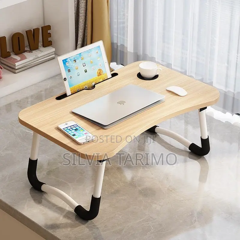 Portable Foldable Laptop Table | Bed Study Breakfast Desk