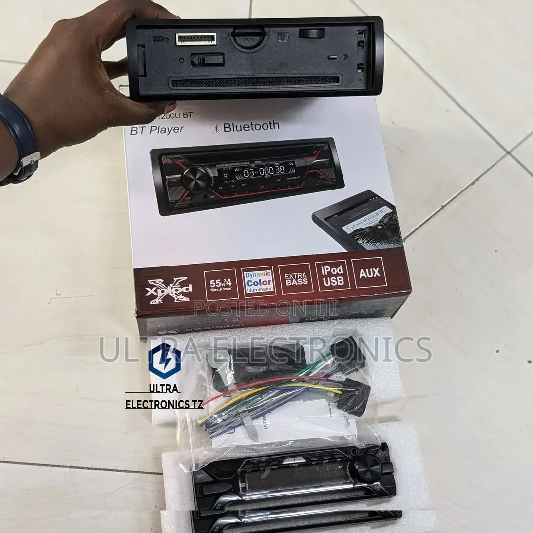 Sony Xplod Car Audio System With Extra Bass Ina Bluetooth,Aux Usb
