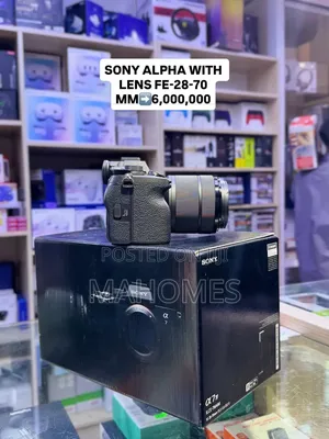 Sony Alpha With Lens Fe-28-70 Mm