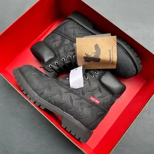 Supreme X Timberland Diamond Plate Waterproof Boots