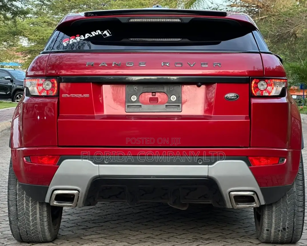 Land Rover Range Rover Evoque 2012 Red