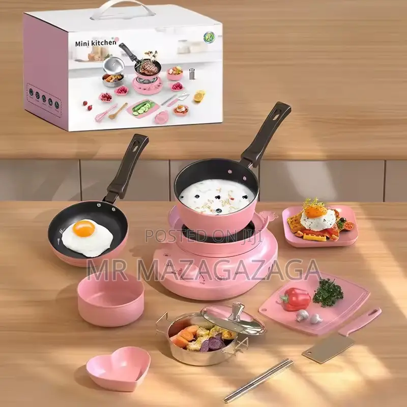 Kitchenware Set Children's Real Cooking Play House Toys
