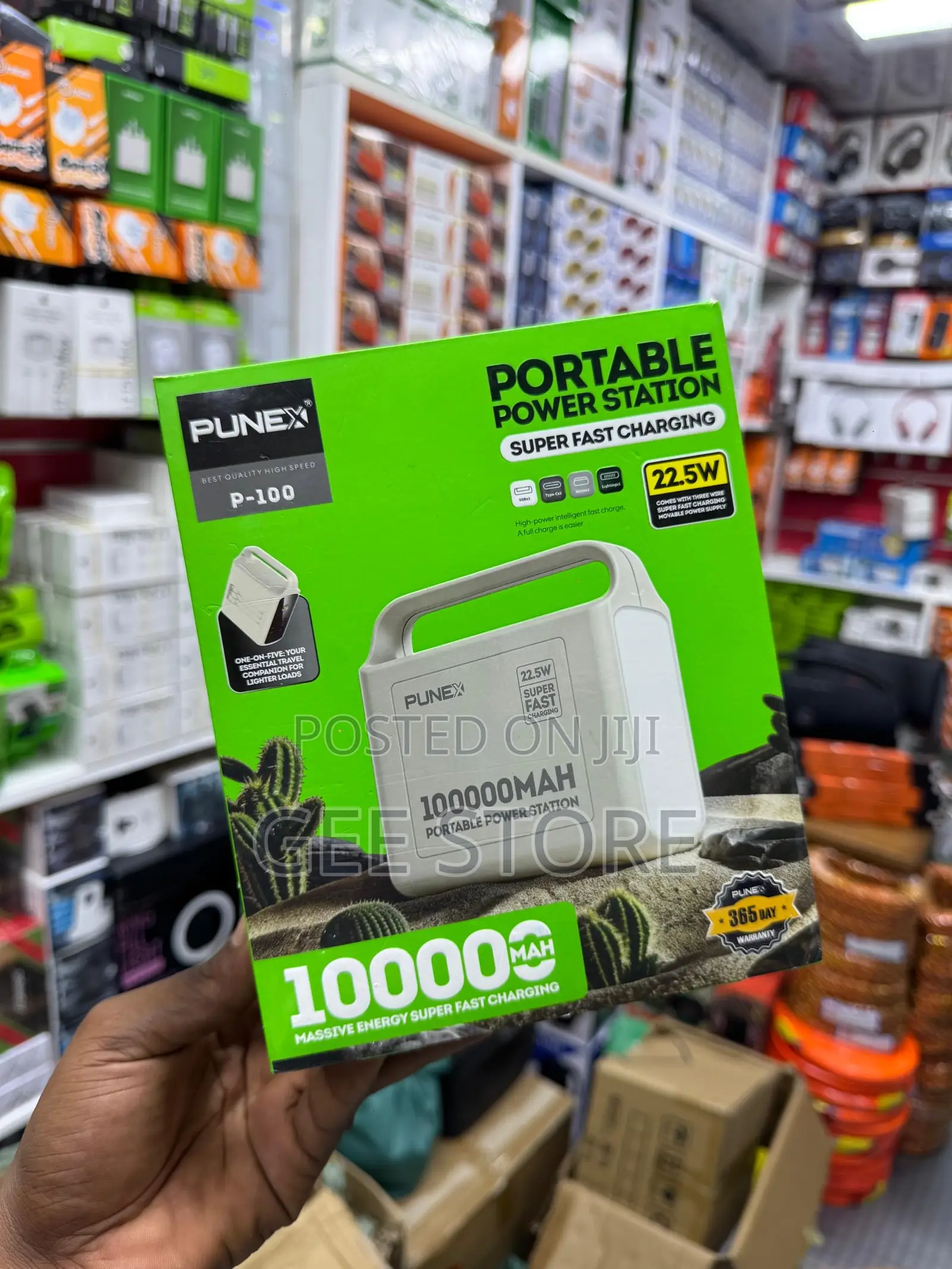 Punex Powerbank 100000mah