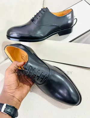 J.M. Weston Leather Oxford Shoes