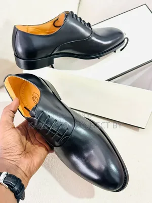 J.M. Weston Leather Oxford Shoes
