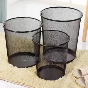 Stainless Steel Dust Bin 33cm