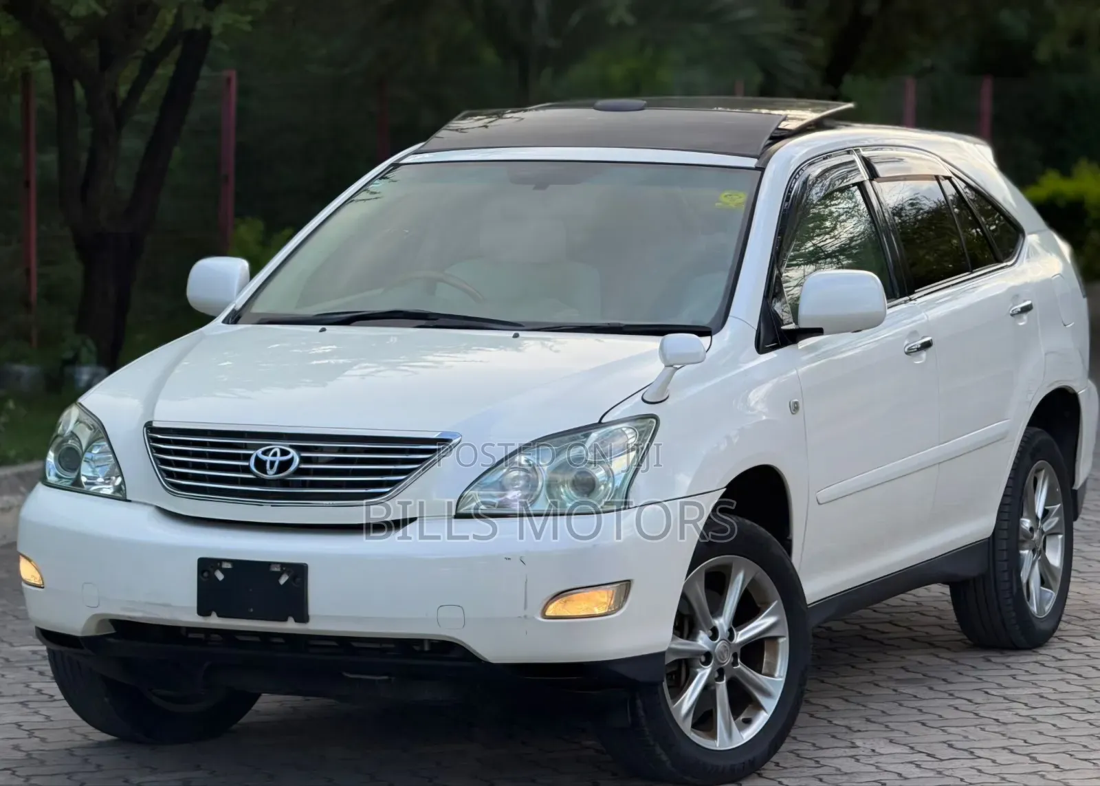 Toyota Harrier 2008 White
