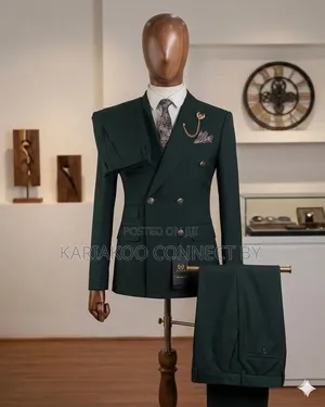D Ro Slim-Fit Double Breasted Suit