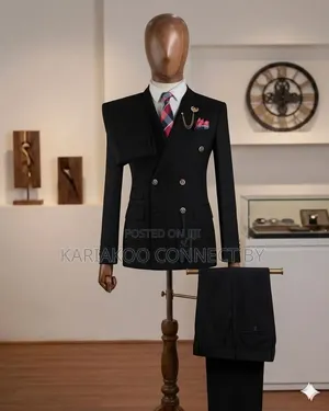 D Ro Slim-Fit Double Breasted Suit