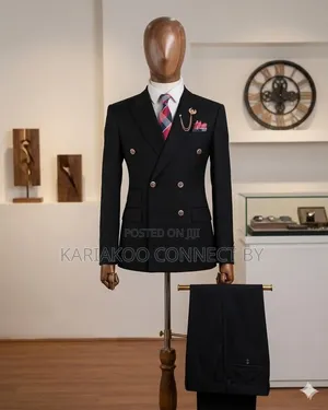 D Ro Slim-Fit Double Breasted Suit