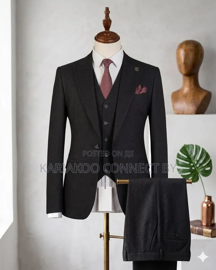 D Ro Slim-Fit Double Breasted Suit