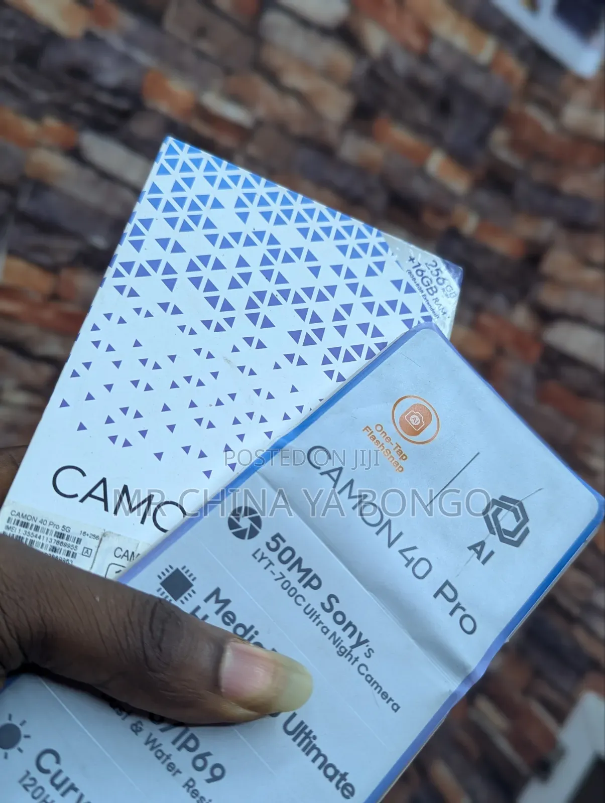 New Tecno Camon 40 Pro 5G 256 GB