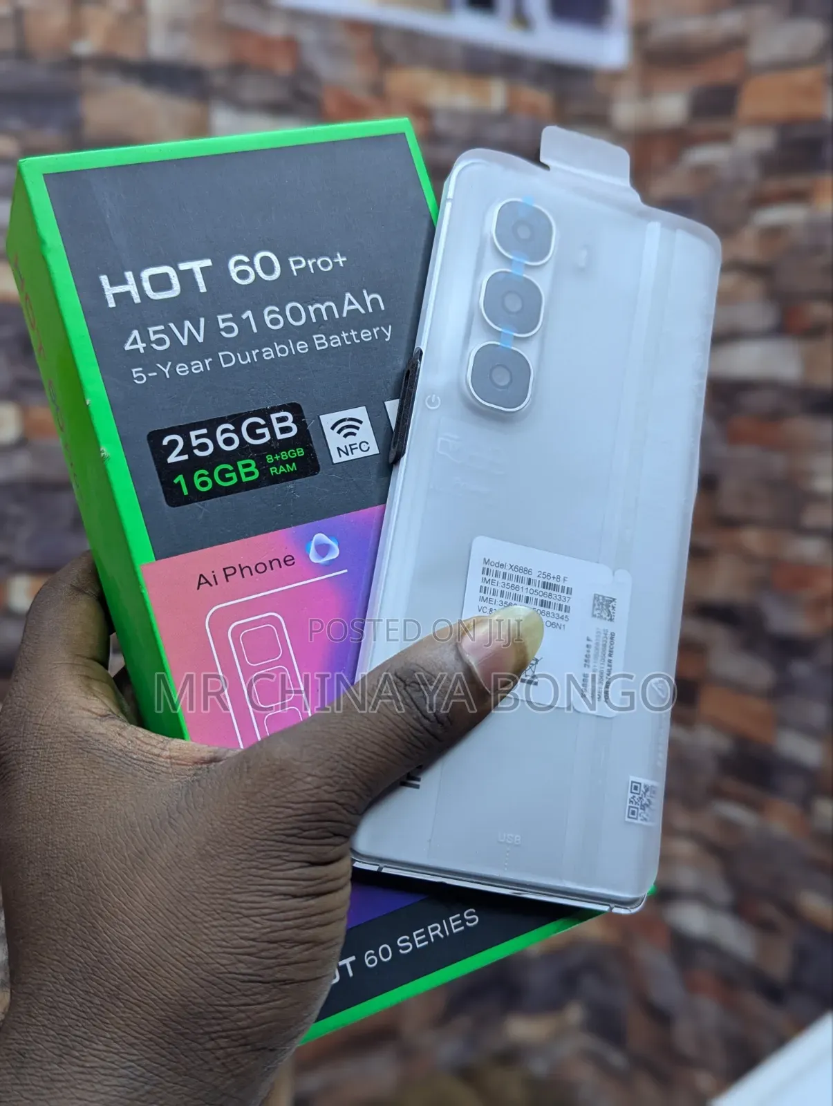 New Infinix Hot 60 Pro+ 256 GB