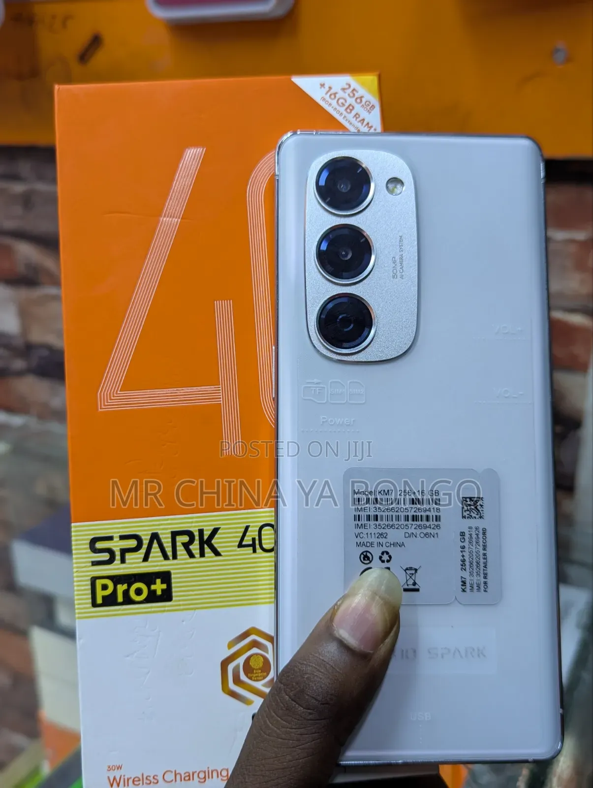 New Tecno Spark 40 Pro+ 256 GB