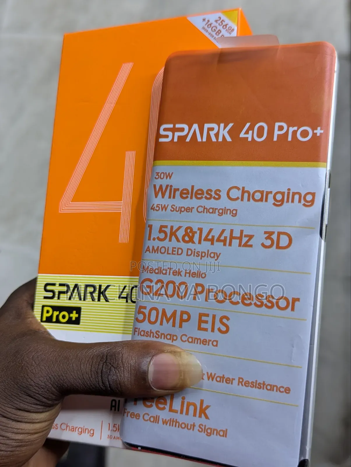 New Tecno Spark 40 Pro+ 256 GB