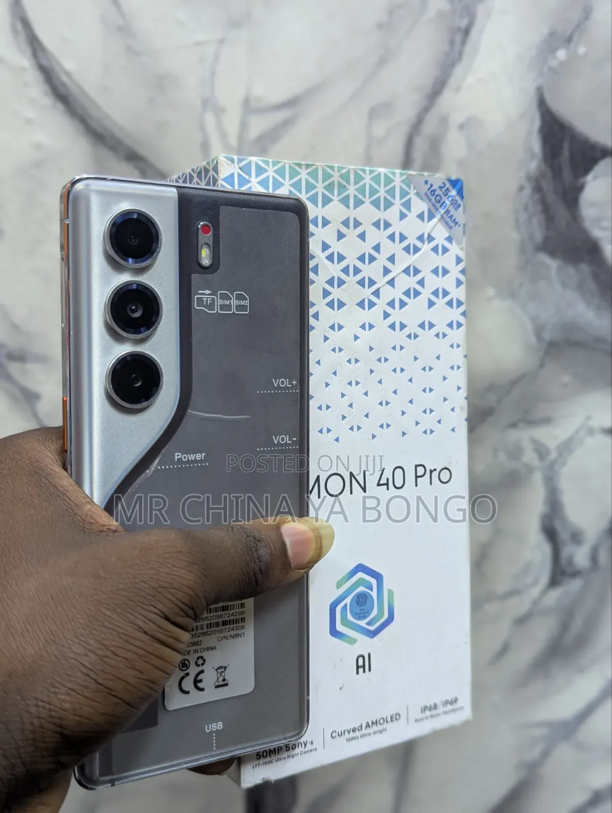 New Tecno Camon 40 Pro 5G 256 GB