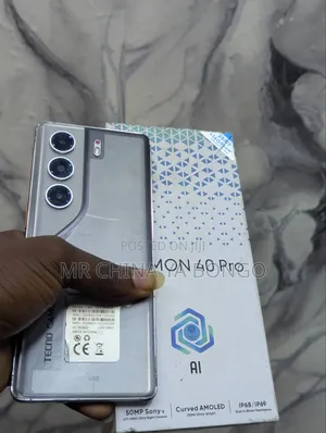 New Tecno Camon 40 Pro 5G 256 GB