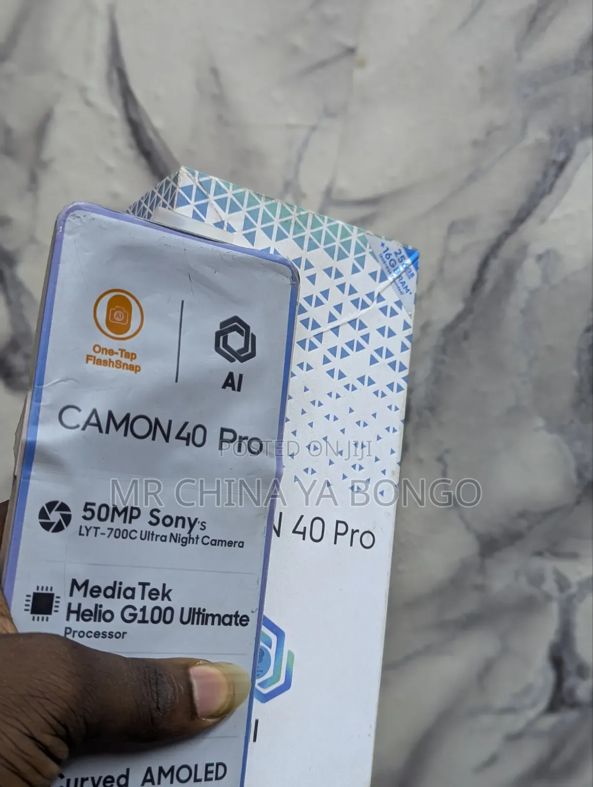 New Tecno Camon 40 Pro 5G 256 GB