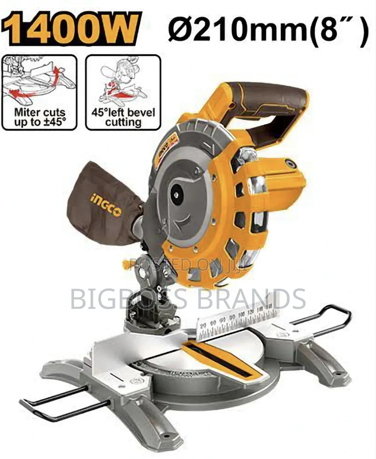 Ingco Bms14007 1400w Miter Saw