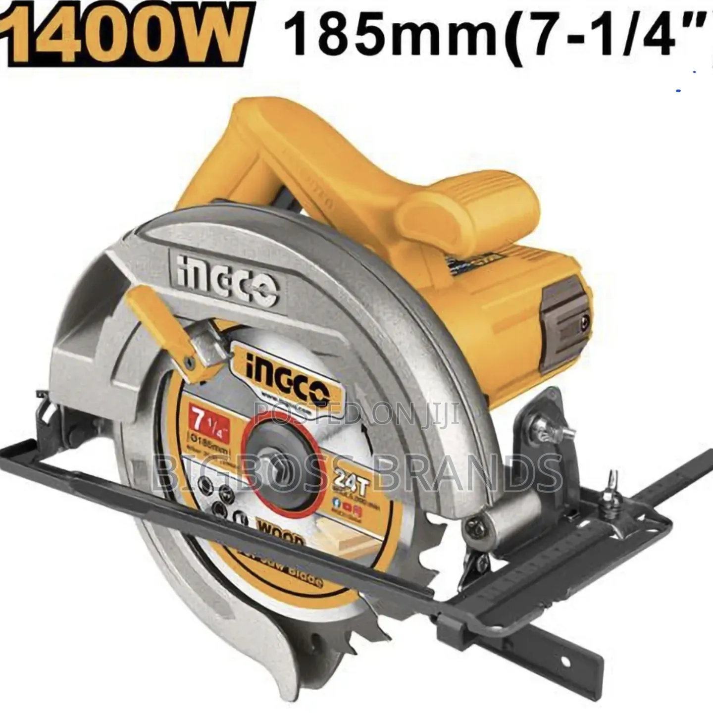 Ingco Cs18538 Circular Saw Features a 1400w