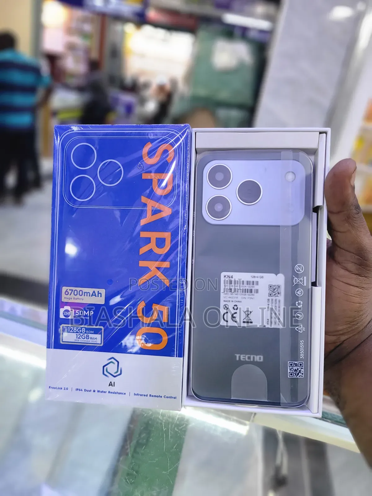 New Tecno Spark 50 128 GB