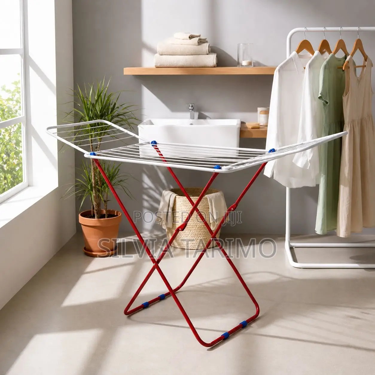 Foldable Clothes Drying Stand