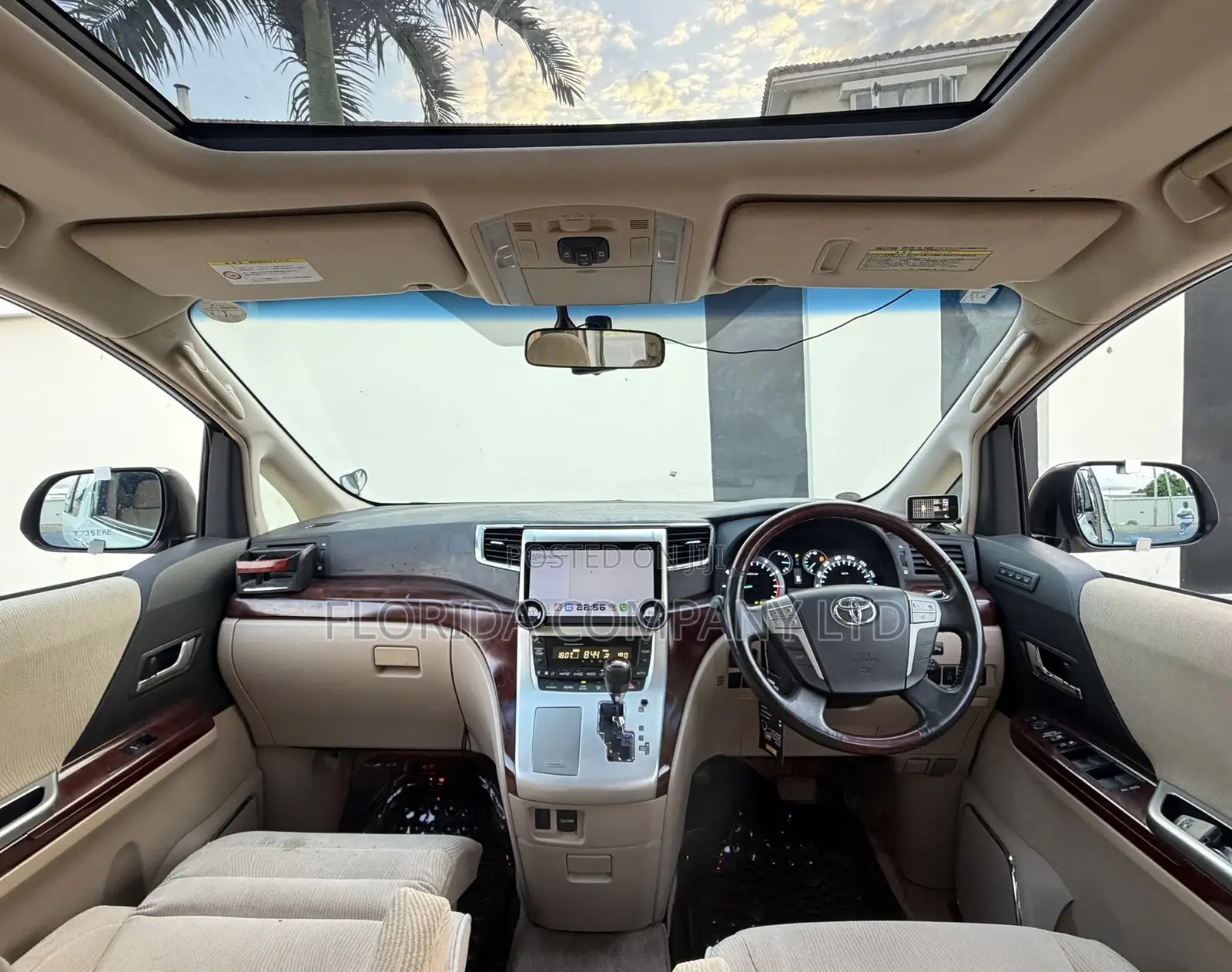 Toyota Vellfire 2012 White
