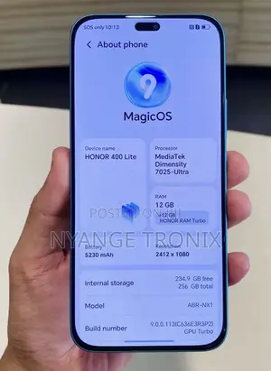 Honor 400 Lite 256 GB Blue