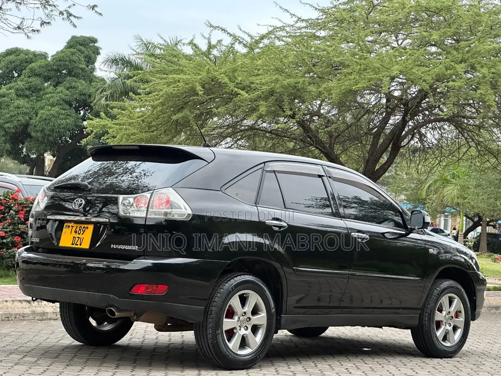 Toyota Harrier 2007 Black