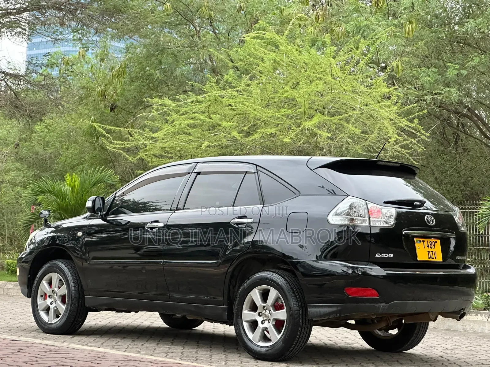 Toyota Harrier 2007 Black