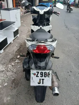 Motorcycle 2007 White