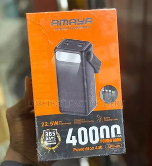 Amaya Power Bank 40,000mah