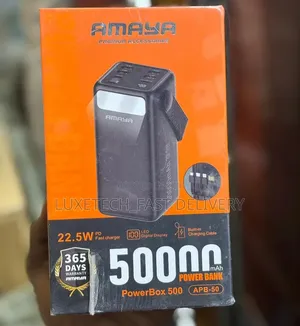 Amaya 50000mah Portable Power Bank