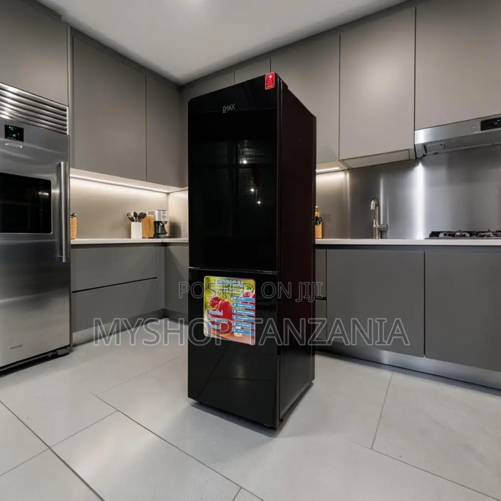 Pmax Refrigerator - 190 Combi Black