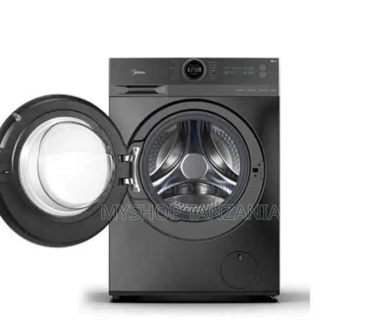 Midea Front Loader Full Automated Ina Uwezo Wa Kutumia Wi_fi Kg 12.