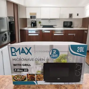 Pmax Microwave Oven 20 LTR With Grill Function Pasha Na Kuchoma