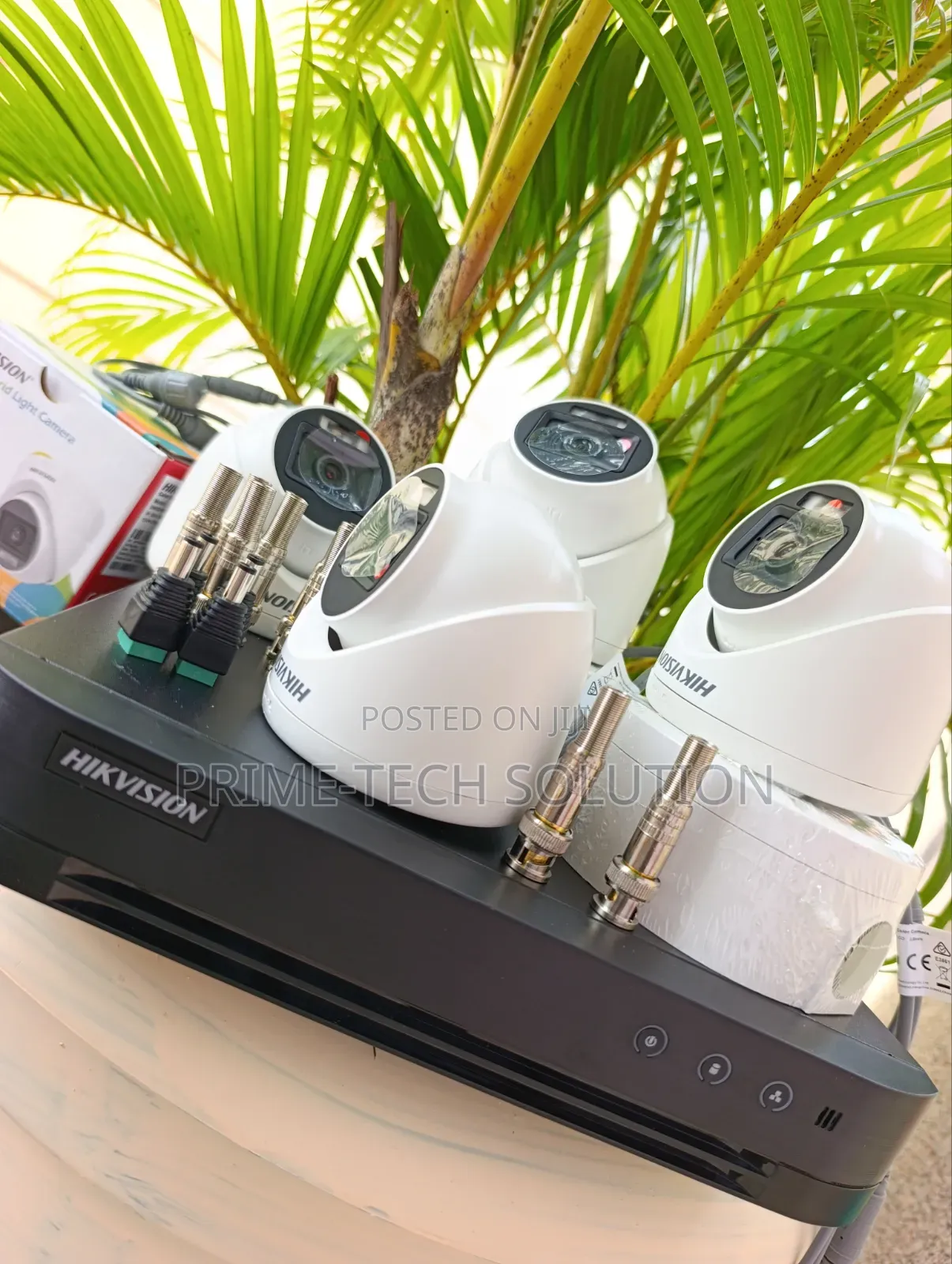 Hikvision 4 Camera 2mp Smart Hybrid Package+Dvr+1tb — Indoor | Tz