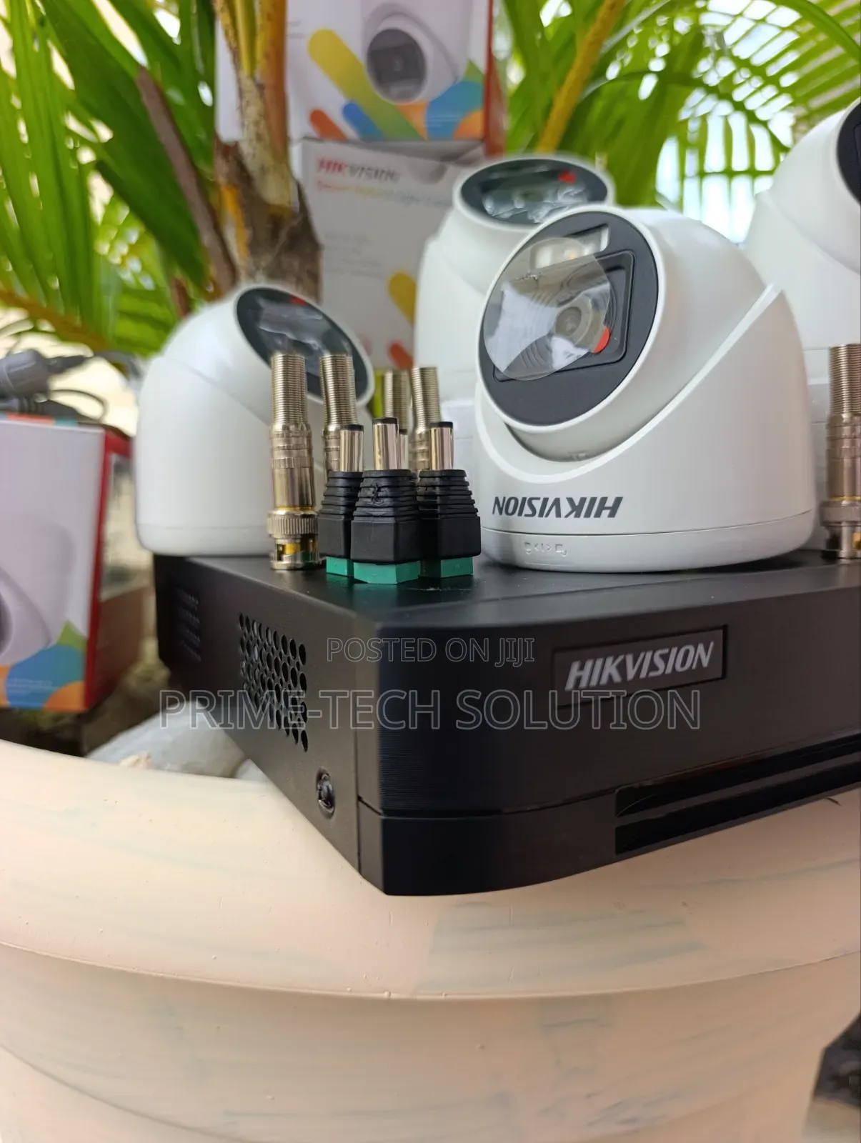 Hikvision 4 Camera 2mp Smart Hybrid Package+Dvr+1tb — Indoor | Tz