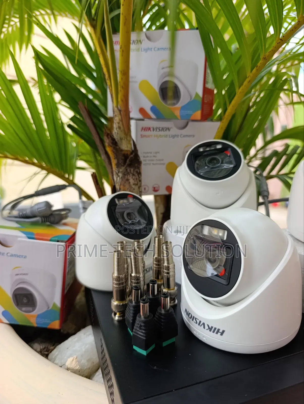 Hikvision 4 Camera 2mp Smart Hybrid Package+Dvr+1tb — Indoor | Tz